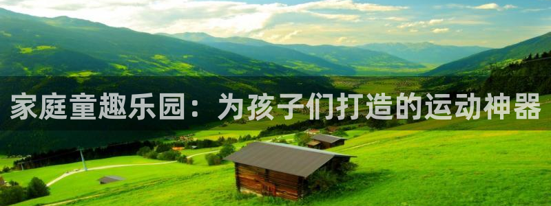 征途国际平台体育：家庭童趣乐园：为孩子们打造的运动神器